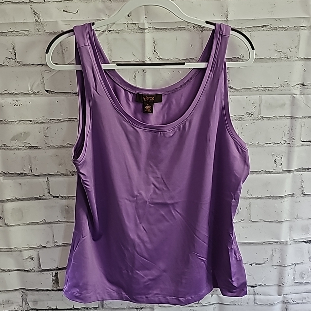 Purple tank